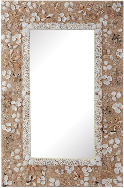 Rectangular Shell Mirror