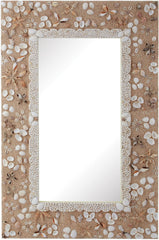 Rectangular Shell Mirror