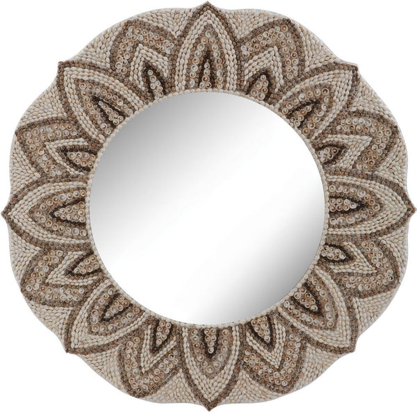 Round Shell Mirror