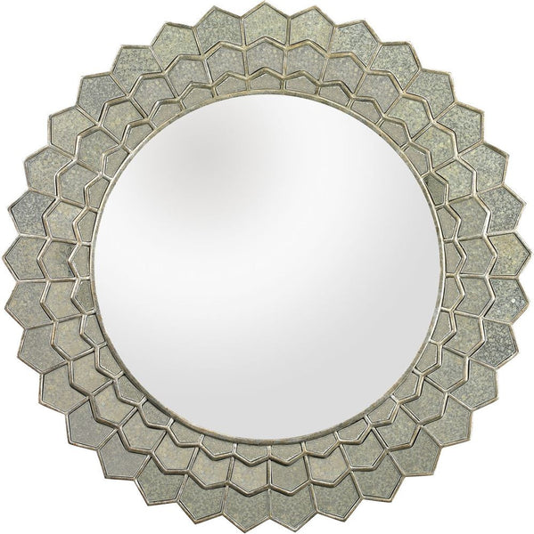 Antique Sunflower Wall Mirror