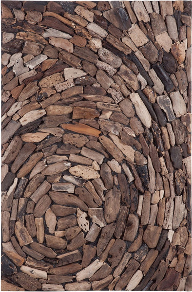 Driftwood Whirl Wall Art