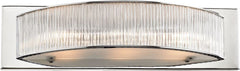Somerset 3 Light Vanity In Crystal Glass and Chrome