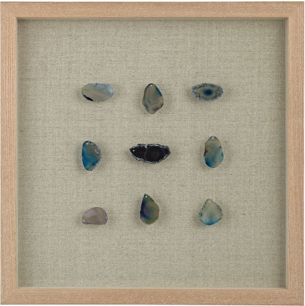 Blue Agate Shadow Box