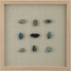 Blue Agate Shadow Box