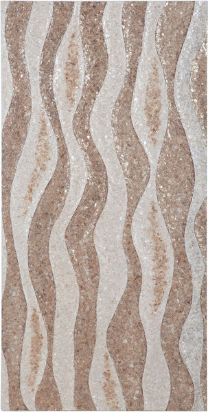 Capiz Shell Wave Wall Panel