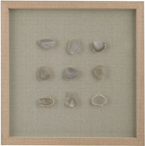 Natural Agate Shadow Box