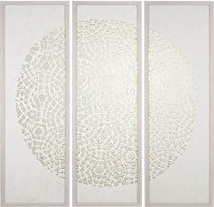 Natural Fiber Triptych
