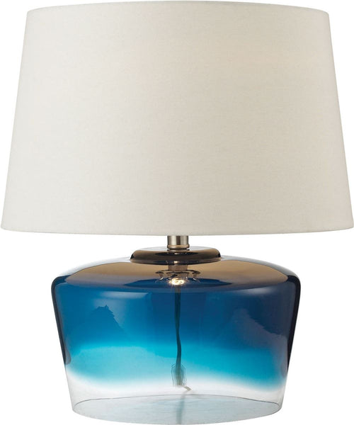 18" Macaw Well Boutique Glass Table Lamp
