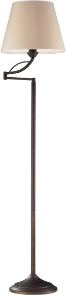 Elysburg 1 Light Floor Lamp In Aged Bronze