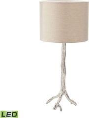 Tree Branch Led Table Lamp In Nickel