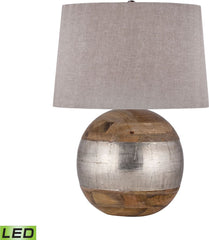 German Silver Led Table Lamp
