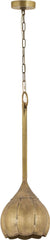 Iron Melon Small Ceiling Lamp