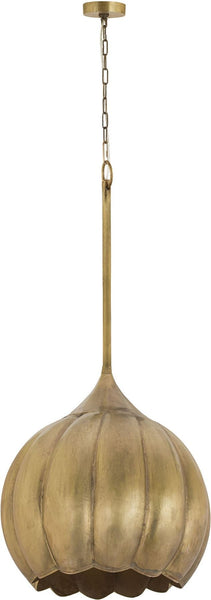 Iron Melon Large Ceiling Lamp