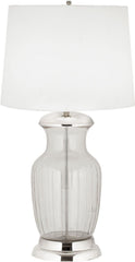 Massive Glass Urn Table Lamp
