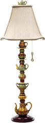 Tea Service Candlestick Lamp In Burwell Finish