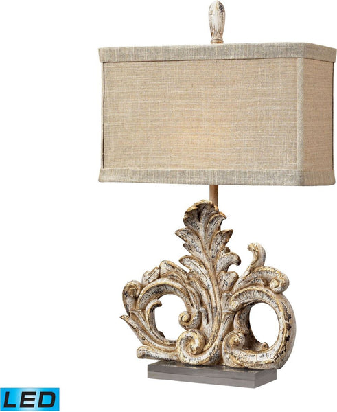 Springfield Led Table Lamp In Presidente Finish