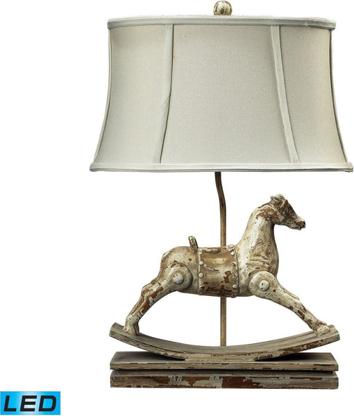 Carnavale Rocking Horse Led Table Lamp In Clancey Court Finish