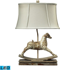 Carnavale Rocking Horse Led Table Lamp In Clancey Court Finish