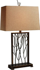 Belvior Park Table Lamp In Aria Bronze and Iron