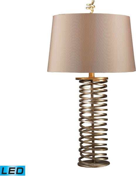 Westberg Moor Led Table Lamp In Santa Fe Muted Gold
