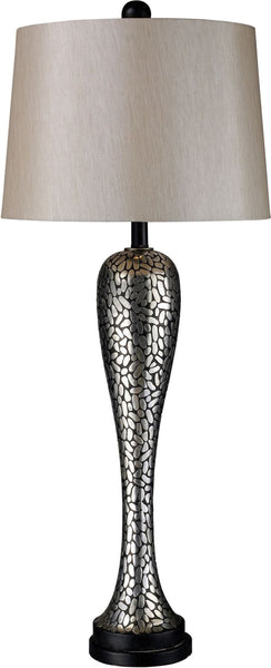 Samson Table Lamp In Eclipse Silver