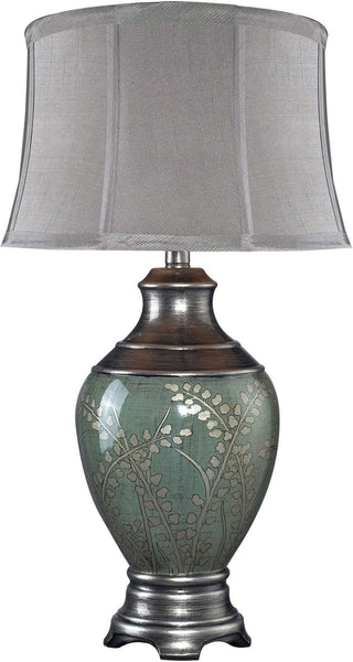 Biltmore Westvale Table Lamp In Handpainted Pinery Green Finish