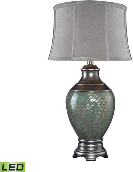 Biltmore Westvale Led Table Lamp In Handpainted Pinery Green Finish