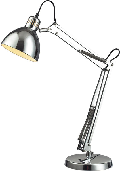 Ingelside Desk Lamp In Chrome With Chrome Shade
