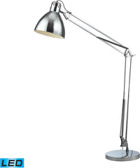 Ingelside Led Floor Lamp In Chrome With Chrome Shade