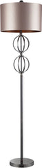 Danforth Floor Lamp In Coffee Plating With Champagne Shade