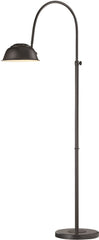 Merriston Floor Lamp In Oil Rubbed Bronze With Marble Base