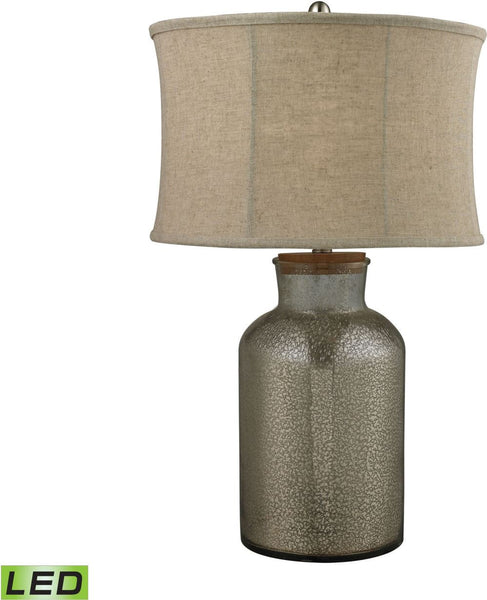 Belholt Mercury Glass Led Table Lamp