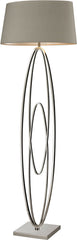 Hanoverville Floor Lamp In Polished Nickel