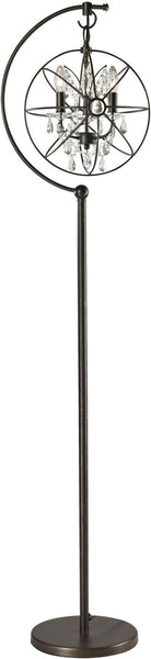 Restoration Globe Floor Lamp In Oil Rubbed Bronze