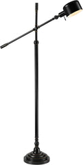 Stratsburg Bronze Adjustable Floor Lamp In Madison Bronze