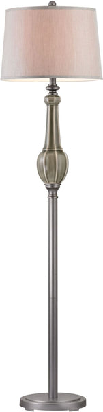 Sailsbury Floor Lamp In Georgia Grey Glaze