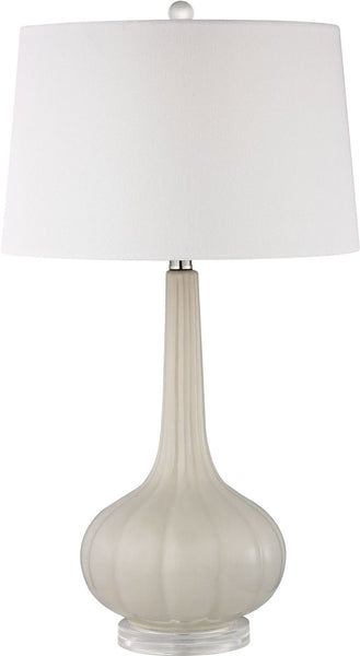 Abbey Lane Ceramic Table Lamp In Off White
