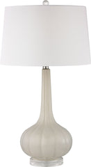 Abbey Lane Ceramic Table Lamp In Off White