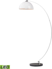 Cityscape Adjustable Led Floor Lamp In White and Black
