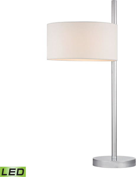Attwood Led Table Lamp In Polished Nickel
