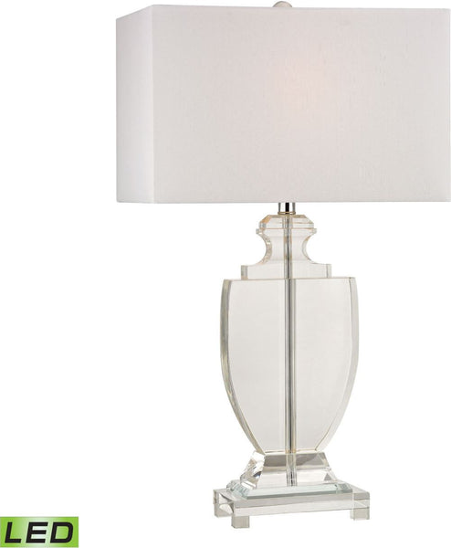 Avonmead Solid Clear Crystal Led Table Lamp