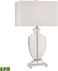 Avonmead Solid Clear Crystal Led Table Lamp
