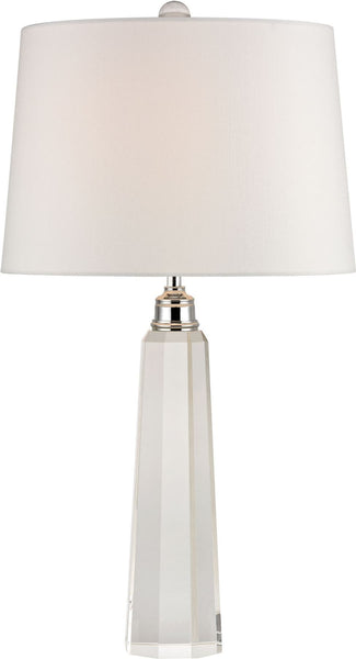 Ayleswade Solid Clear Crystal Table Lamp
