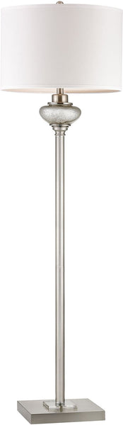 Edenbridge Antique Mercury Glass Floor Lamp With Led Nightlight