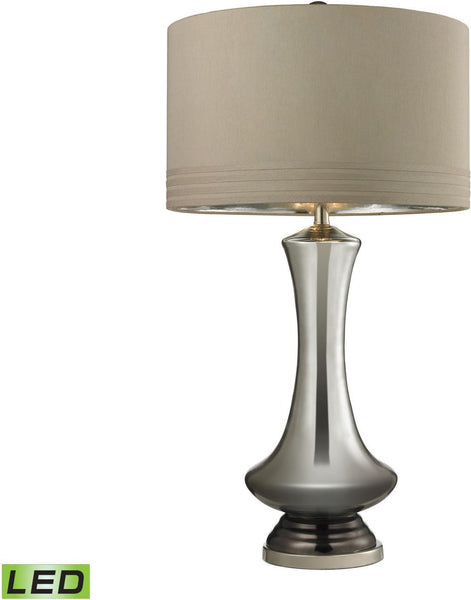 Tie Dye Led Table Lamp In Silver Mercury and Bronze