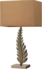 Oak Cliff Solid Brass Table Lamp In Aged Brass