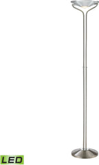 Sovaco 2 Light Led Floor Lamp In Polished Chrome