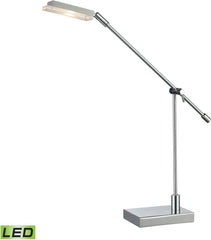 Bibliotheque Adjustable Led Desk Lamp In Polished Chrome