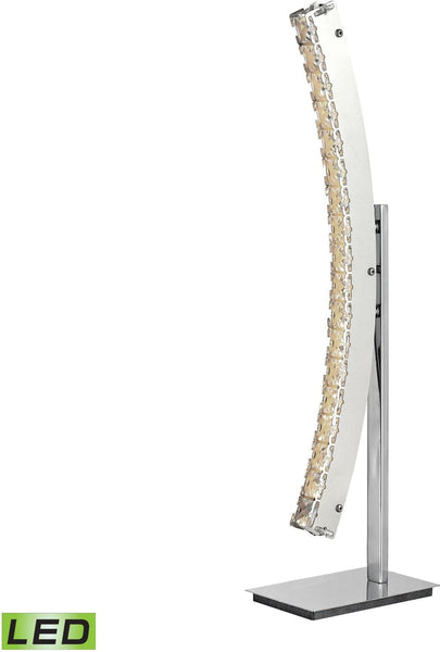 Stylo Led Table Lamp In Polished Chrome
