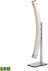 Stylo Led Table Lamp In Polished Chrome